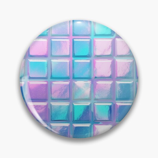 Artikelvorschau, Holografisches 80er-Jahre-Glasblockmuster entworfen und verkauft von TheThreePixels.