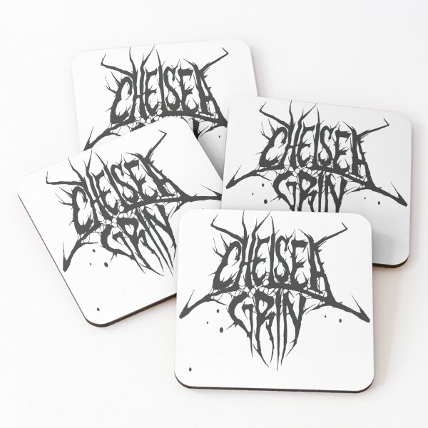 Item preview, chelsea grin logos groupe de musique autocollants affiches albums tendance designed and sold by JaidaBruen.