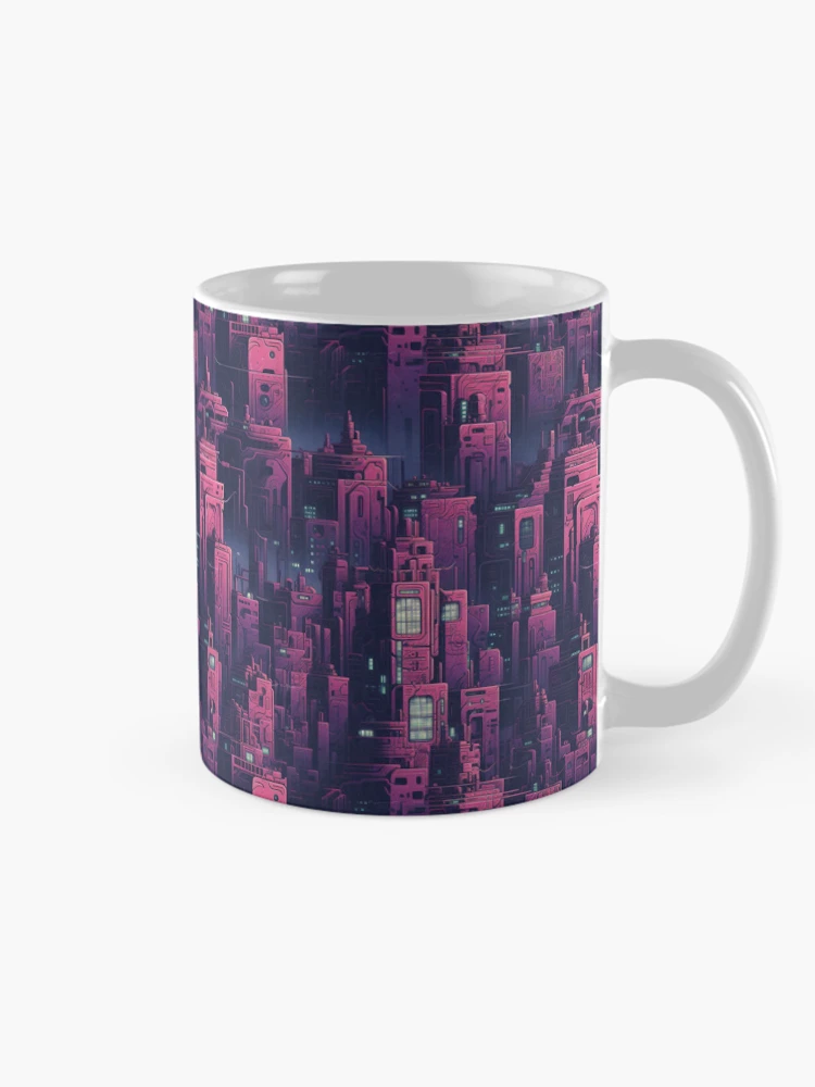 Thumbnail 3 von 6, Kaffeebecher, Sky High City - An Awe-Inspiring Urban Landscape from Pattern Stream designt und verkauft von PatternStream.