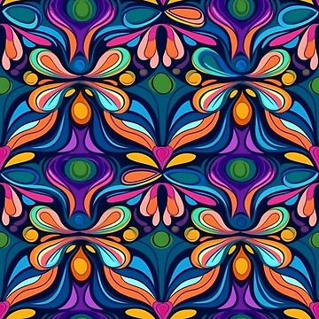 Artwork thumbnail, Butterfling - Delightful Butterfly Pattern by Pattern Stream by PatternStream