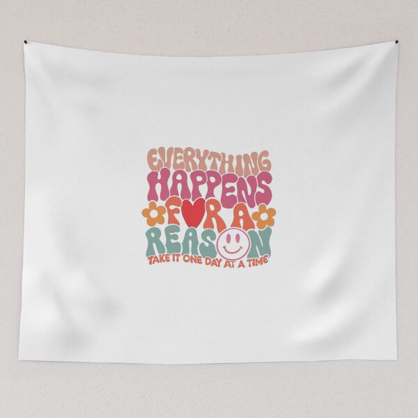 Item preview, Everything Happens For A Reason designed and sold by CosmoMerchStore.