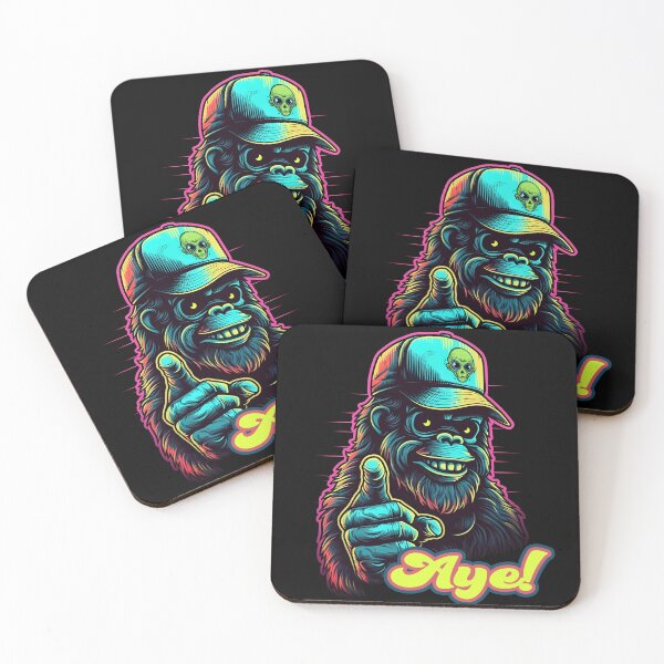 Item preview, Aye! It's Bigfoot!, Vintage Retro Aesthetic , 70's Style Trucker Hat, I Want to Believe designed and sold by TheeDigitalDen.