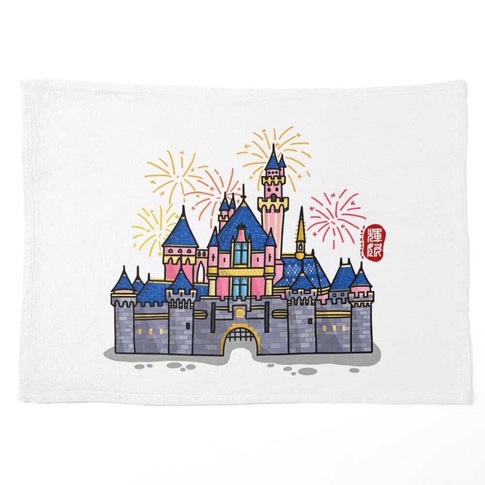 Sleeping Beauty Castle Terrarium Transparent Sticker – Wish Upon Magic