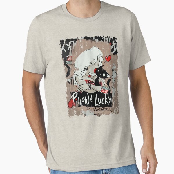 Pillow & Lucky Graffiti Tee V2 Essential T-Shirt