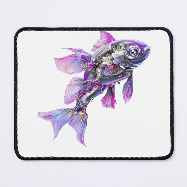 Item preview, Purple Robot Fish designed and sold by For Greater Good.
