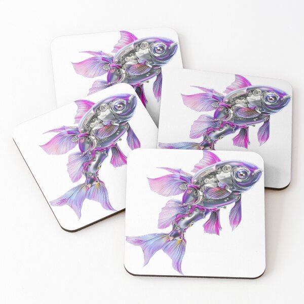Item preview, Purple Robot Fish designed and sold by For Greater Good.