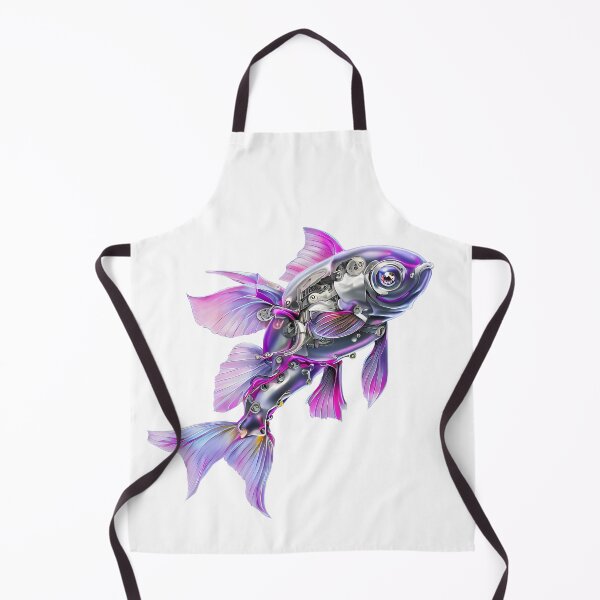 Item preview, Purple Robot Fish designed and sold by For Greater Good.