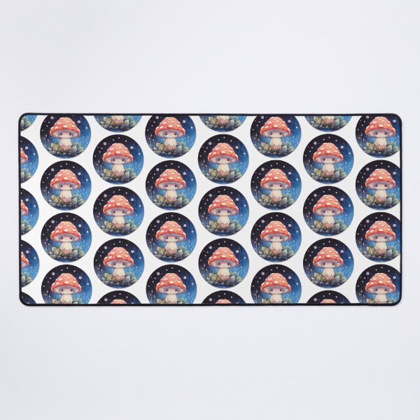 Item preview, Anime Mushroom | White Watercolour | Happy, Cute, Happy, Dreamy, Aesthetic, Manga, Fungus, Fungi, Nature, Japanese, Cartoon, Love, Shroom, Toadstool, Cottagecore designed and sold by FantasySoul.