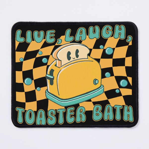 Item preview, Live, laugh, toaster bath designed and sold by onemoremask.