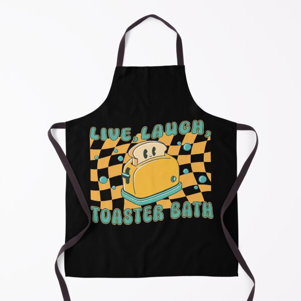 Item preview, Live, laugh, toaster bath designed and sold by onemoremask.