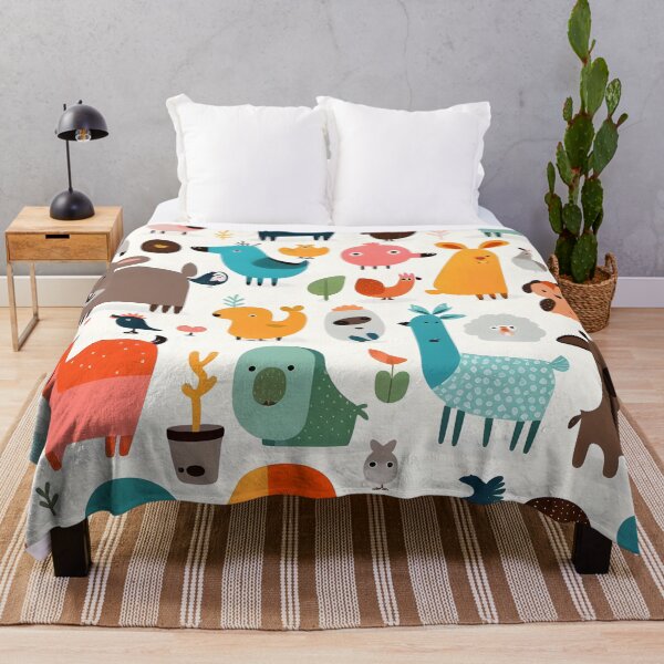 Item preview, Animals pattern 7 - white background designed and sold by Cr-AI-tive.