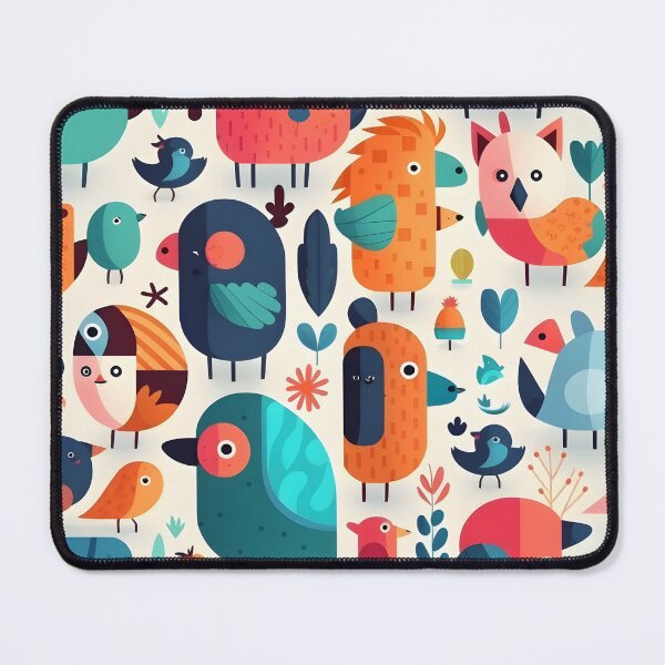 Item preview, Animals pattern 6 - white background designed and sold by Cr-AI-tive.