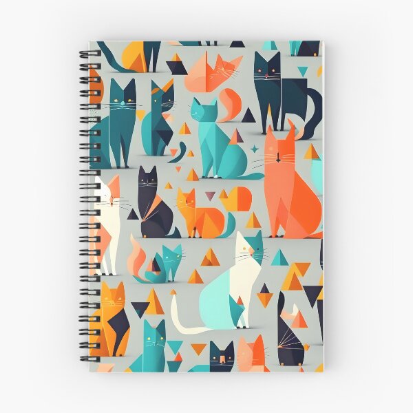 Item preview, Cats pattern - gray background designed and sold by Cr-AI-tive.