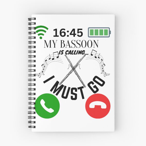 Item preview, My Bassoon Is Calling And I Must Go  designed and sold by AlexArtCollega.