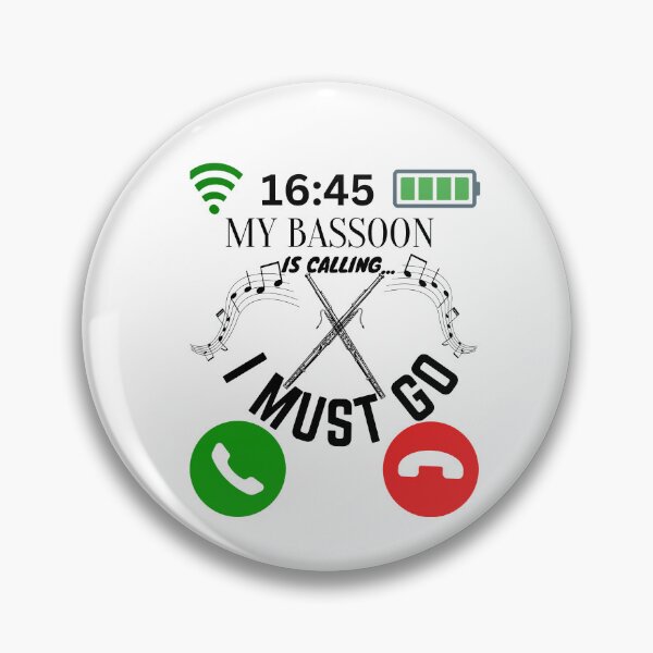 Item preview, My Bassoon Is Calling And I Must Go  designed and sold by AlexArtCollega.