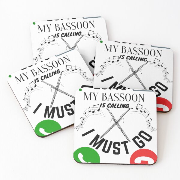 Item preview, My Bassoon Is Calling And I Must Go  designed and sold by AlexArtCollega.