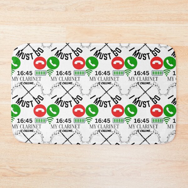 Item preview, My Clarinet Is Calling And I Must Go designed and sold by AlexArtCollega.