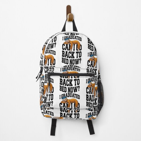 Item preview, I Graduated Can I Go Back To Bed Now Funny Sloth Graduation designed and sold by GrandeDuc.