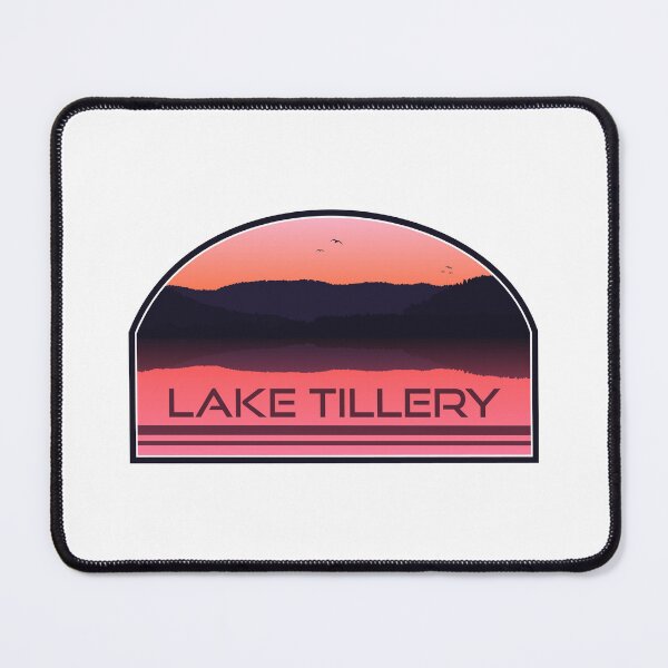 Item preview, Lake Tillery North Carolina Red Sunrise designed and sold by Esskay Designs.
