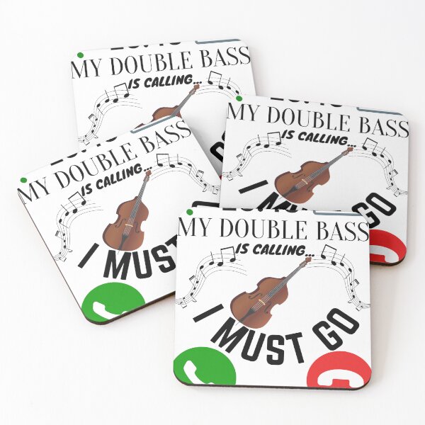 Item preview, My Double Bass Is Calling And I Must Go designed and sold by AlexArtCollega.