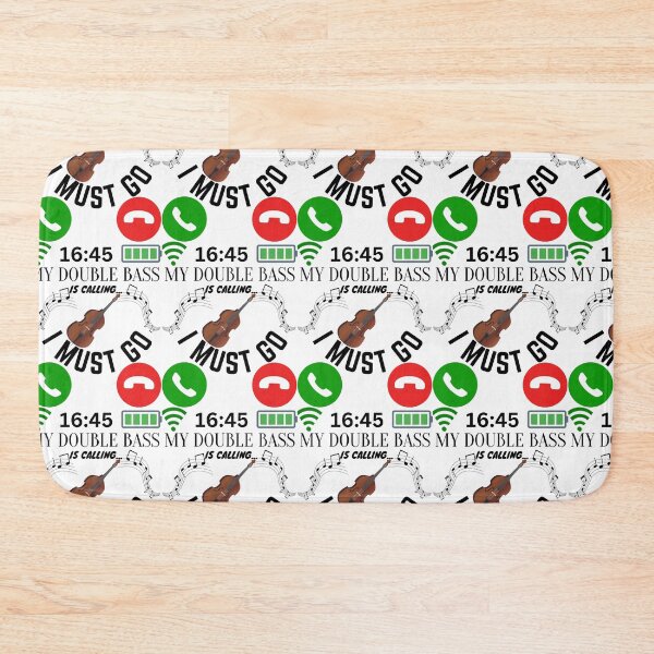 Item preview, My Double Bass Is Calling And I Must Go designed and sold by AlexArtCollega.