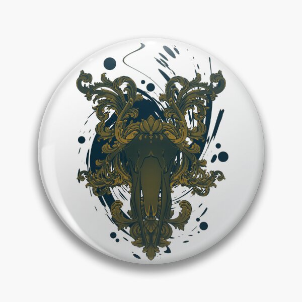 Item preview, Аcanthus Goat Skull designed and sold by PVSKI.