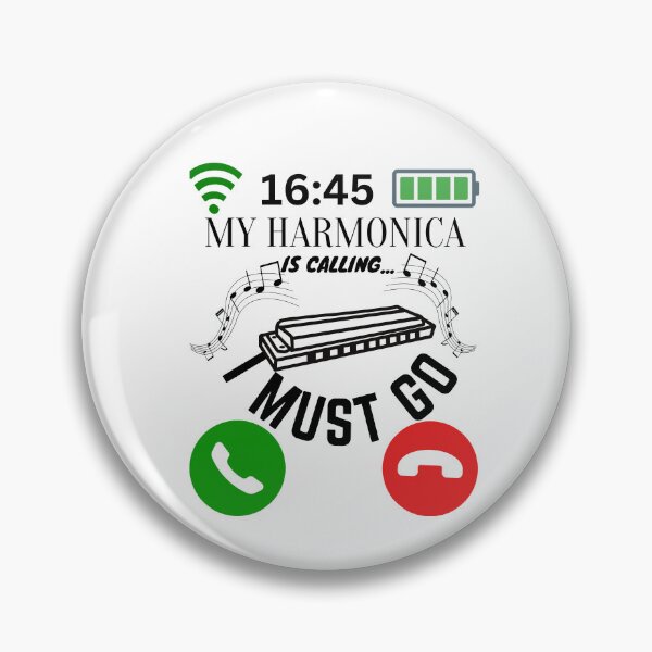 Item preview, My Harmonica Is Calling And I Must Go designed and sold by AlexArtCollega.