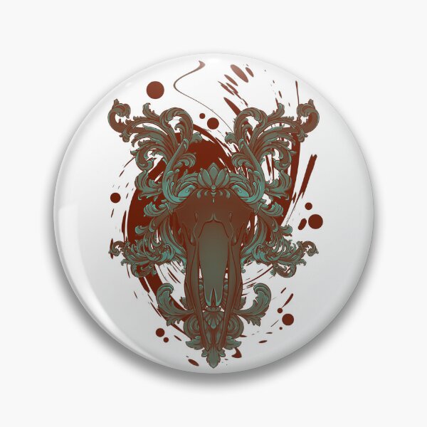 Item preview, Аcanthus Goat Skull designed and sold by PVSKI.