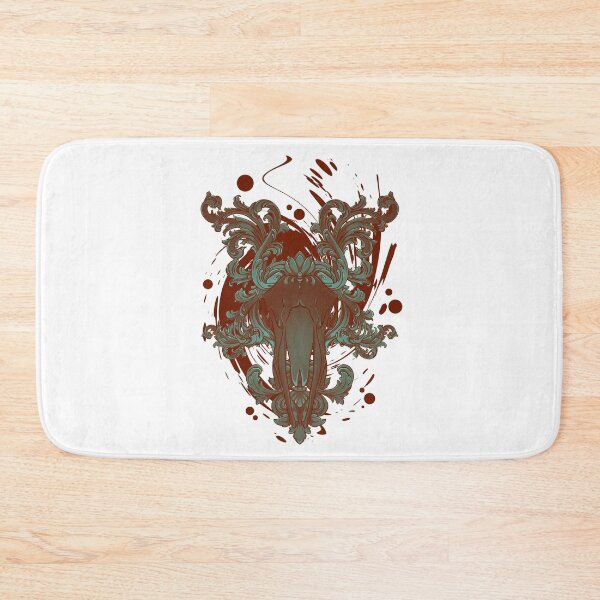 Item preview, Аcanthus Goat Skull designed and sold by PVSKI.