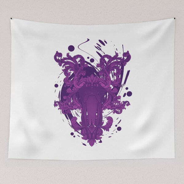 Item preview, Аcanthus Goat Skull designed and sold by PVSKI.