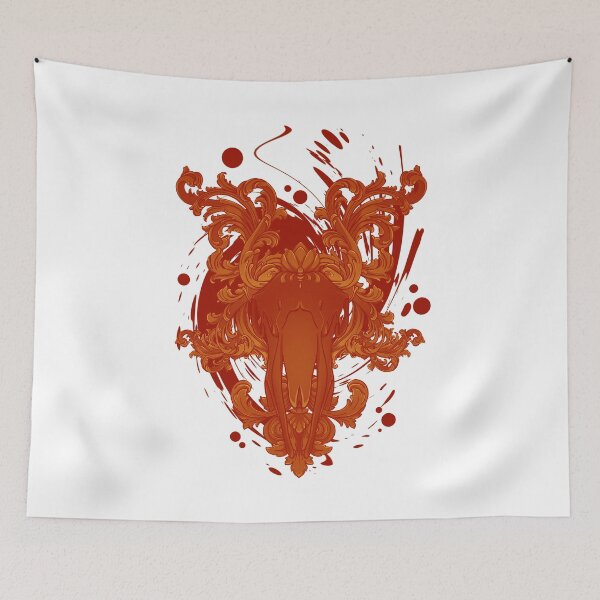 Item preview, Аcanthus Goat Skull designed and sold by PVSKI.