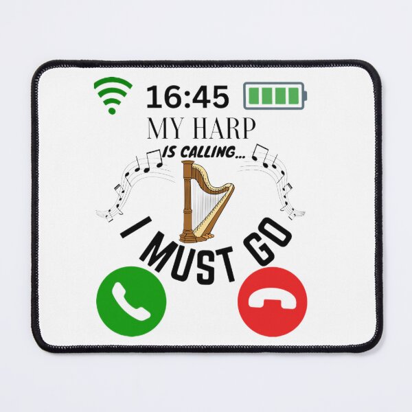 Item preview, My Harp Is Calling And I Must Go designed and sold by AlexArtCollega.