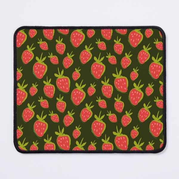 Item preview, Viridescent Brilliance Strawberry - Summer Vibes - Seamless Pattern designed and sold by DinkyBeavers.
