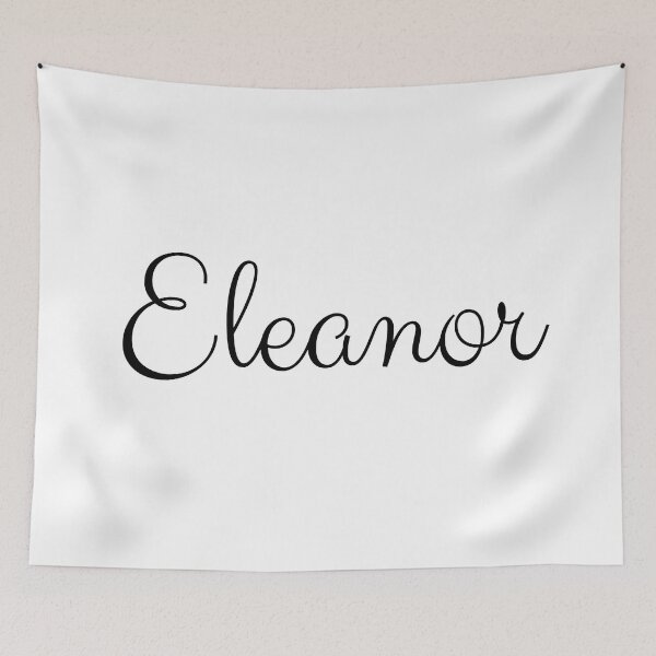 Item preview, Eleanor name written in nice simple font designed and sold by HaberkaDesign.