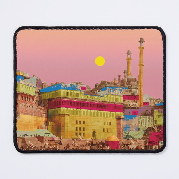Item preview, Benares Aurangzeb Mosque, beautiful nostalgic landmark India designed and sold by Mauswohn.