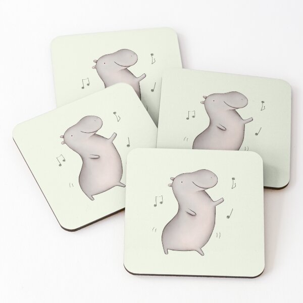 Item preview, Dancing Hippopotamus designed and sold by SakuraLane.
