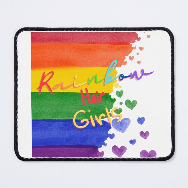 Item preview, Rainbow hair girls designed and sold by mooonstyle.