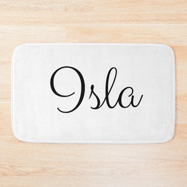 Item preview, Isla name written in nice simple font designed and sold by HaberkaDesign.