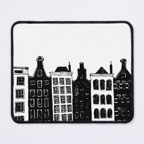 Item preview, A drawing of Amsterdam architecture designed and sold by oli-de-sign.