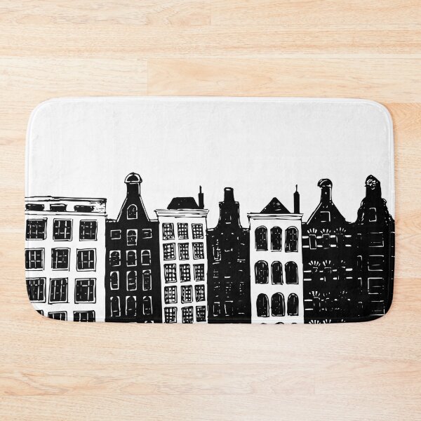 Item preview, A drawing of Amsterdam architecture designed and sold by oli-de-sign.