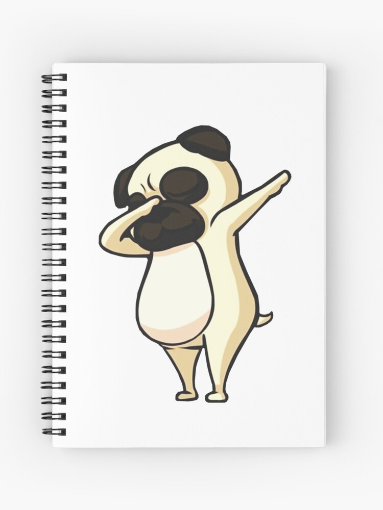 Droll Cute Pug Drawing Simple