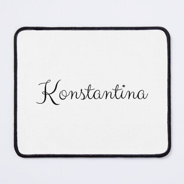 Item preview, Konstantina women name written in nice simple font designed and sold by HaberkaDesign.