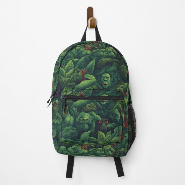 Item preview, Jungle theme in green and red - Different pattern size? Email me - designed and sold by Picture-Art.