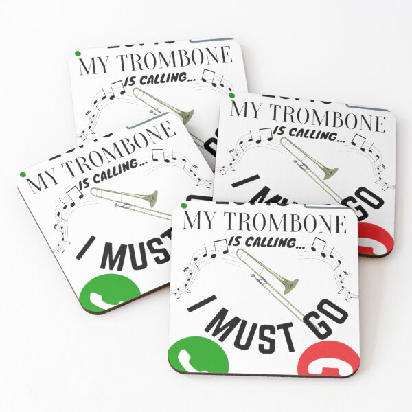 Item preview, My Trombone Is Calling And I Must Go designed and sold by AlexArtCollega.