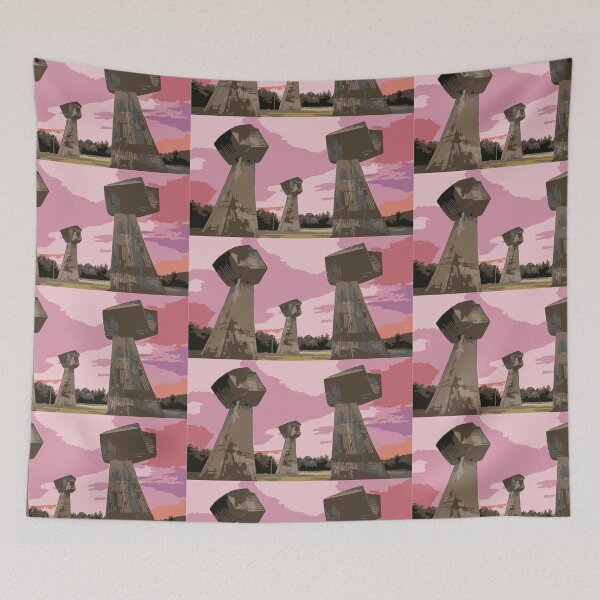 Item preview, Illustration of a socialist monument in Nis, Serbia designed and sold by oli-de-sign.