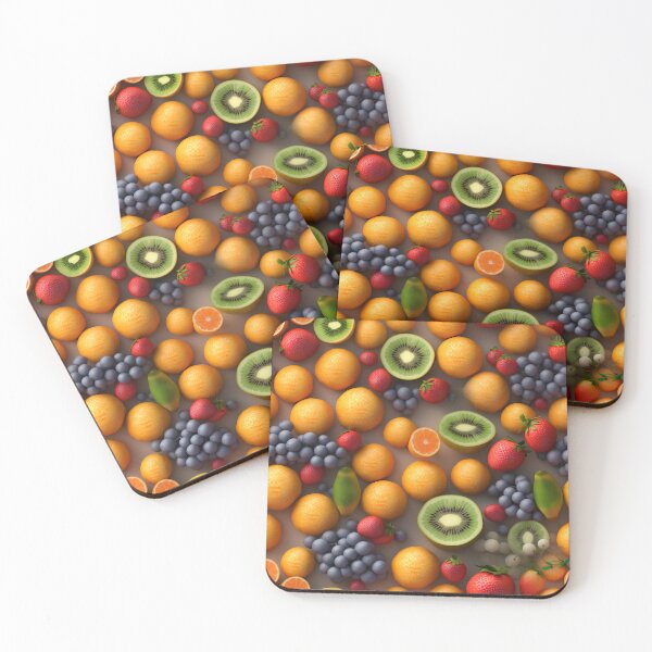 Item preview, a group of delicious healthy fruits - Different pattern size? Email me -  designed and sold by Picture-Art.