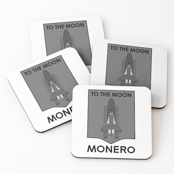 Item preview, Monero XMR Crypto Altcoin - To The Moon designed and sold by CryptoMoods.