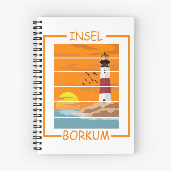 Item preview, Borkum lighthouse island, North Sea designed and sold by Meer-Lifestyle.
