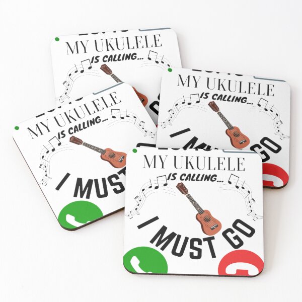 Item preview, My Ukulele Is Calling And I Must Go designed and sold by AlexArtCollega.