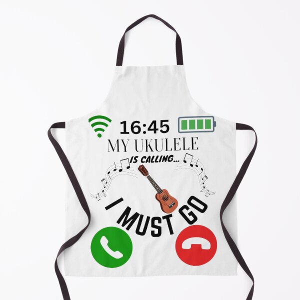 Item preview, My Ukulele Is Calling And I Must Go designed and sold by AlexArtCollega.